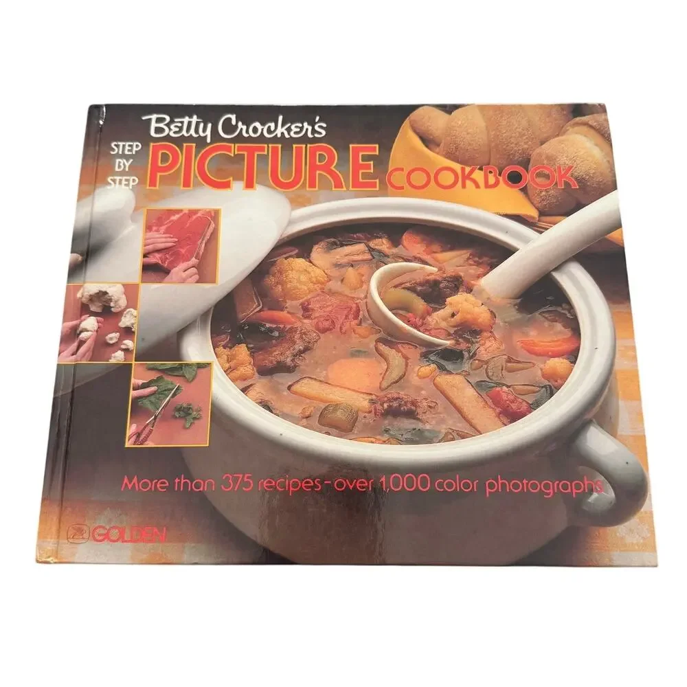 Betty Crockers Step By Step Picture Cookbook 1st Printing 1983 375 Recipes